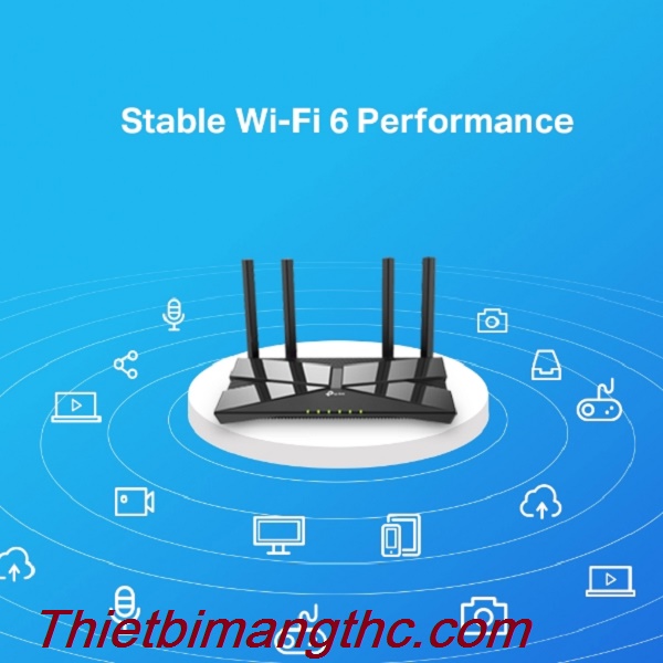 Bộ Phát sóng Router Wi-Fi 6 AX1500